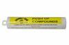 Yellow Rouge <br> Premium Polishing Compound <br> For Gold, Platinum & Hard Metals <br> 3.25 oz. Push-Up Tube <br> Grobet 47.379